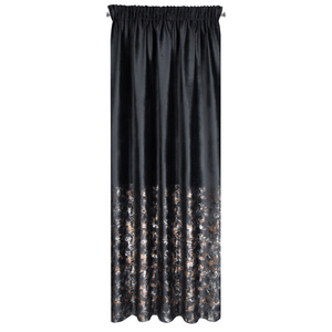 Curtain 140 x 270 Velvet Tape Mirela Black
