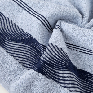 Towel 70 x 140 Bath Frotte Sylwia2 11 Blue