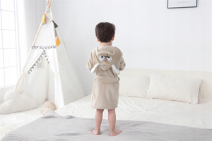 Children's Microfiber Bathrobe S 110 Doggie
