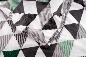Blanket 160 x 200 Microfiber Pietro Triangles 03