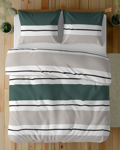 Bedding 140 x 200 2pc Asti Satin Cotton 5219B