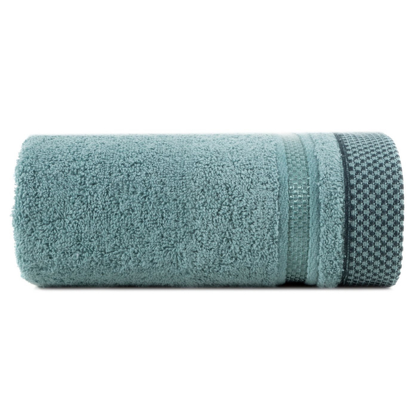 Towel 70 x 140 Cotton Kinga 06 485GSM Blue