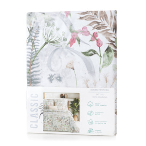 Pościel 220 x 200 3cz Satyna Bawełniana Spring 47