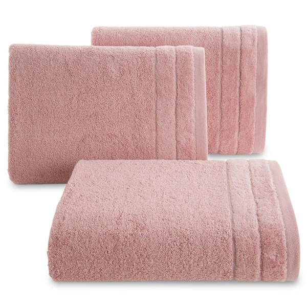 Ręcznik 50 x 90 Bawełna Damla 19 500 G/M2 Pudrowy