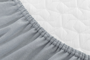 Jersey sheet with elastic Tyrs 034C Steel 180x200