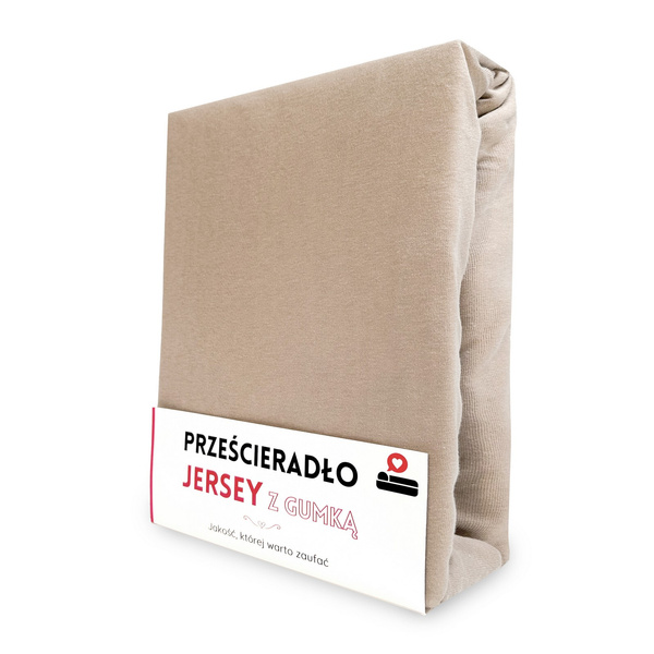 Prześcieradło 200 x 220 Jersey z Gumką Gaja 30