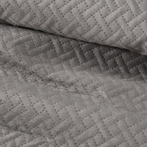 Narzuta 200 x 220 Pikowana Velvet Luiz5 Beż