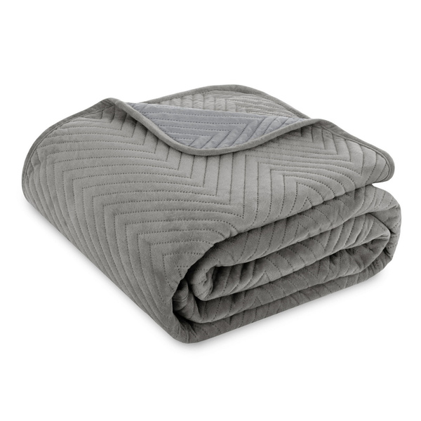 Narzuta 200 x 220 Jodełka Welurowa Caden 01