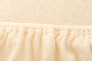 Terry sheet with elastic 018_D Ecru 160x200