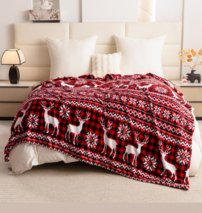 Koc 200 x 220 Mikrofibra Świąteczna Donato 11