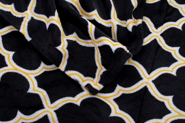 Koc 160 x 200 Mikrofibra Pietro Koniczyna 01