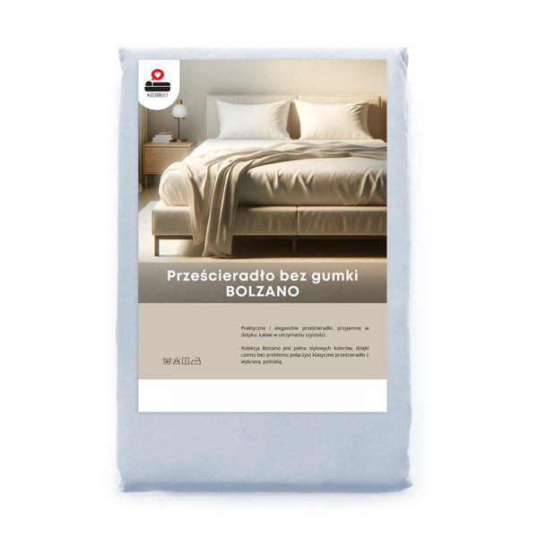 Prześcieradło 200 x 220 Bez Gumki Bolzano 09