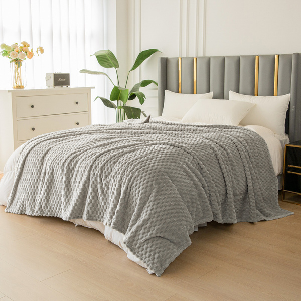 Koc 200 x 220 Mikrofibra Tłoczona Cristián 03