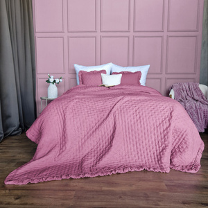 Narzuta 170 x 210 Pikowana Z Falbaną Celia 06