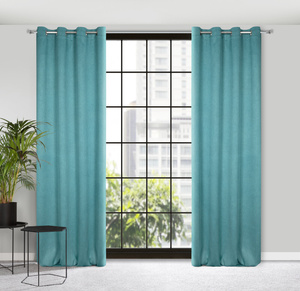 Carlo Blackout Curtain 140 x 250 Turquoise