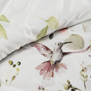 Bedding 140 x 200 2 pcs Satin Cotton Lea 08