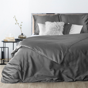 Bedding 160 x 200 3pc Satin Nova3 Steel