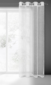 Eurofirany Lara curtain 140 x 250 Przel White