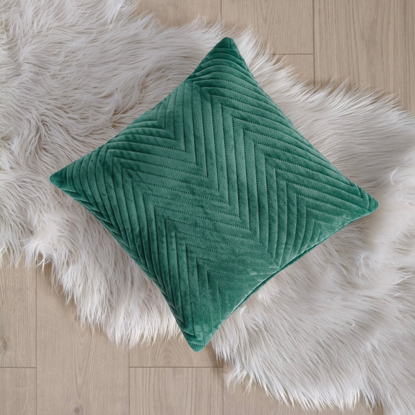 Poszewka 45 x 45 Jodełka Welurowa Caden 05