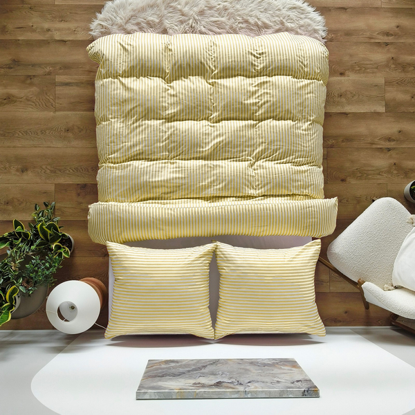 Pościel 220 x 200 3cz Mikrofibra w Pasy Eusebia Home 11