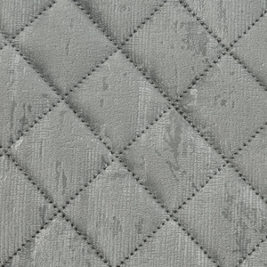 Quilted Velvet Bedspread 170 x 210 Blink3 Silver