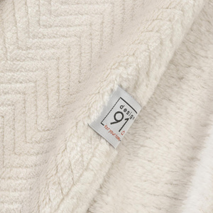 Koc 170 x 210 Mikrofibra Design Cindy5 Krem