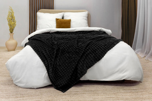 Blanket 160 x 200 Microfiber Stamped Larissa 07