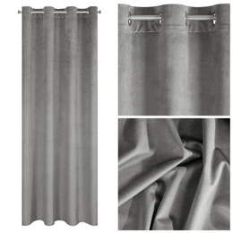 Zasłona 140 x 250 Gotowa Dekoracyjna Fargo Sre