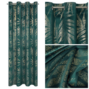 Velvet Elena Curtain 140 x 250 Przel C.Turquoise