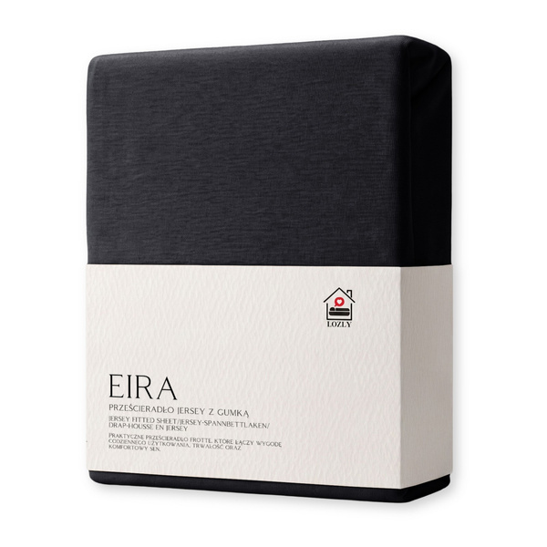 Prześcieradło 140 x 200 Jersey z Gumką Eira 077