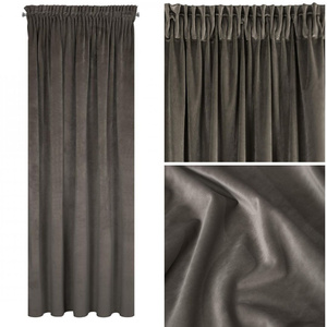 Curtain 140 x 270 Ready Decorative Villa Graphite