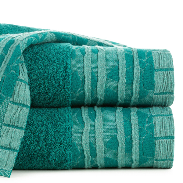 50 x 90 Bath Towel 500g/m2 Rossi 04 Zielo