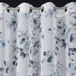 Zasłona 135 x 250 Dekoracyjna Gotowa Nala Bia+Nieb