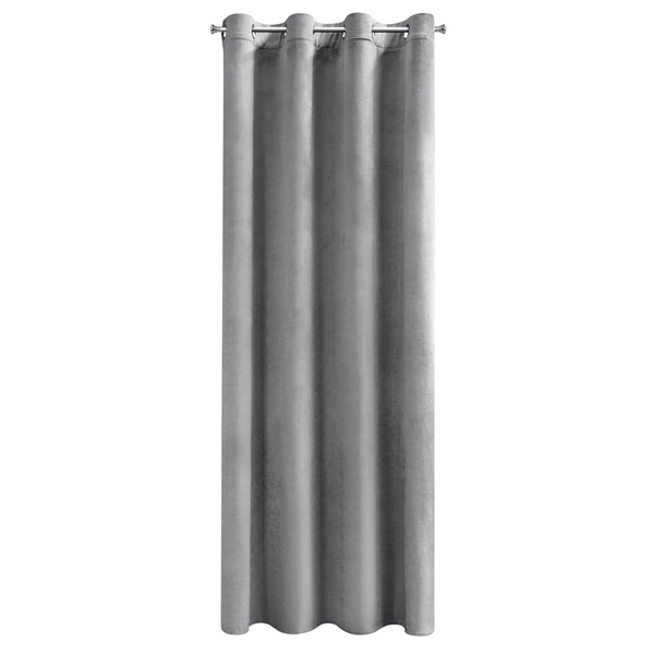 Zasłona Dekoracyjna D91 Rosa 140 x 250 Szary
