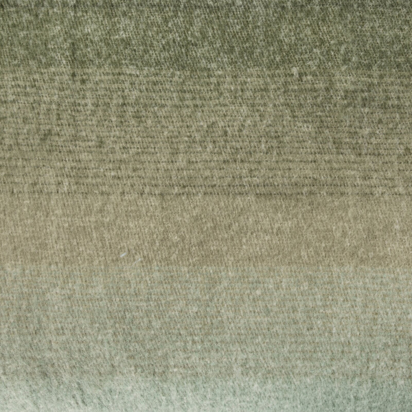 Mohair Blanket 130 x 170 with Fringes Mohair 6 Green+K