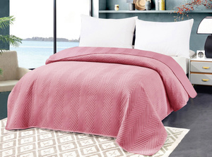 Bedspread 200 x 220 Embossed Velour Marieta 08