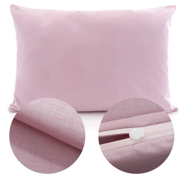 Poszewka Bawełna 50 x 70 Jednolita Ola Fiolet Wrzos