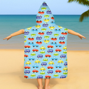 Ręcznik Kąpielowy 60 x 120 Kapturek Ponczo 51