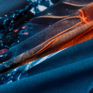 Bedding 140 x 200 2pcs Satin Maria 3149