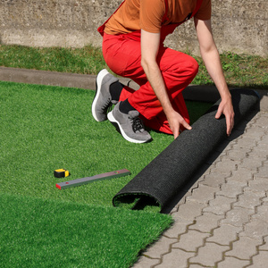 Sztuczna Miękka Gruba Wykładzina Trawa 100cm Kylie