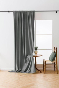 Curtain 140 x 250 Velvet Tunnel Tape Giorgia 12