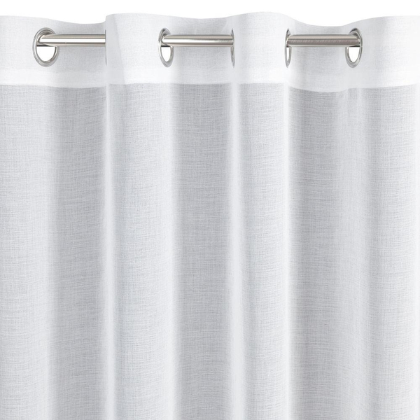 Decorative Curtain Lana 350 x 150 White Spillover
