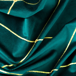 Pierre Cardin Margo C.Turquoise Curtain 140 x 250 Spillover