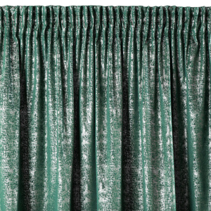 Curtain 140 x 270 Decorative Velvet Cyprus Turquoise