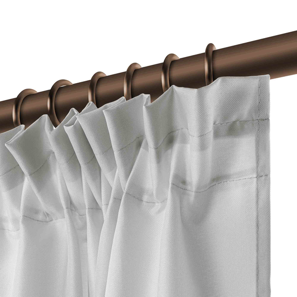 Curtain 140 x 250 Garden with Tape Gaia Gray