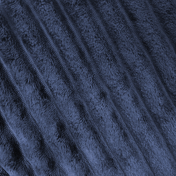 Blanket 200 x 220 Microfiber Stamped Stripes Nuvio 09