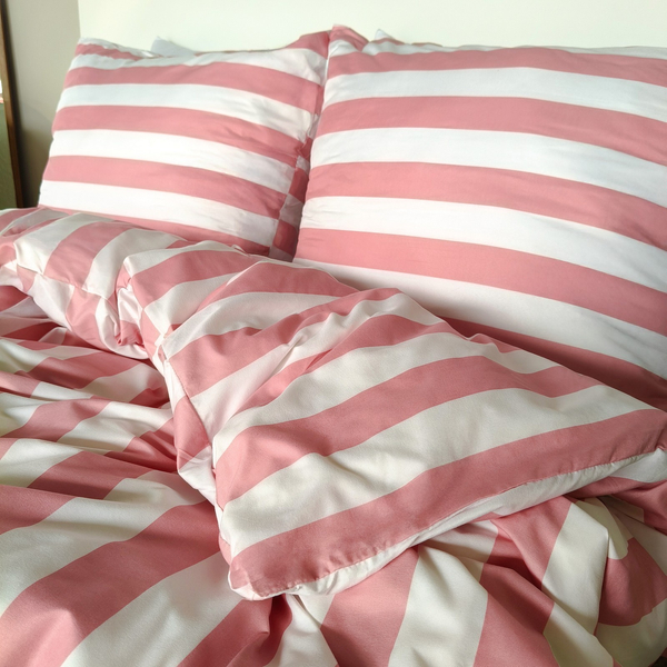 Pościel 220 x 200 3cz Mikrofibra w Pasy Eusebia Home 05