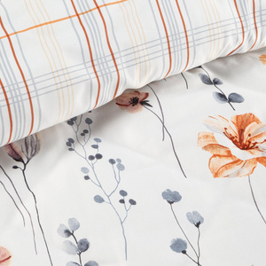 Bedding 220 x 200 3pc Satin Cotton Lea 10