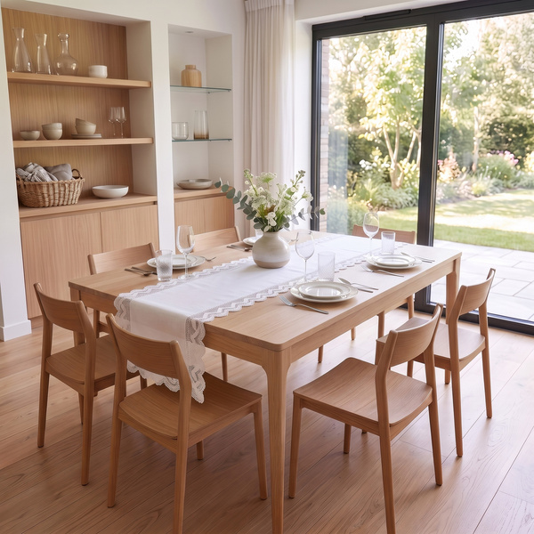 Bieżnik 40x200 Plamoodporny z Gipiurą Elia Biel 04