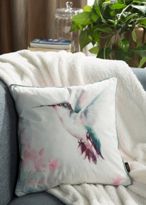 Cushion cover 45 x 45 Decorative Velvet 138 Cream+Powder